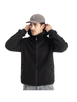 Bluza motocyklowa z kapturem John Doe XTM V3 czarna