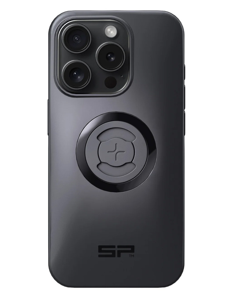 Zestaw do samochodu: etui na telefon iPhone 15 Pro + mocowanie SP Connect