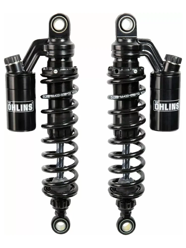 Zestaw amortyzatorów motocyklowych tylnych Ohlins STX36P Twin Blackline Harley Davidson Dyna FXD (wybrane modele) (91-17)