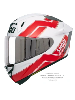 Kask integralny Shoei X-SPR PRO Lawson TC-1 czerwono-biały