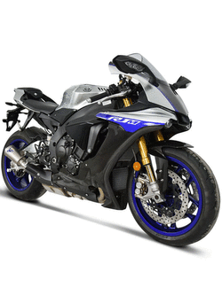 Tłumik Slip-On Termignoni GP2R - RHT tytan + rura łącząca do Yamaha YZF R1 1000 (15-20)