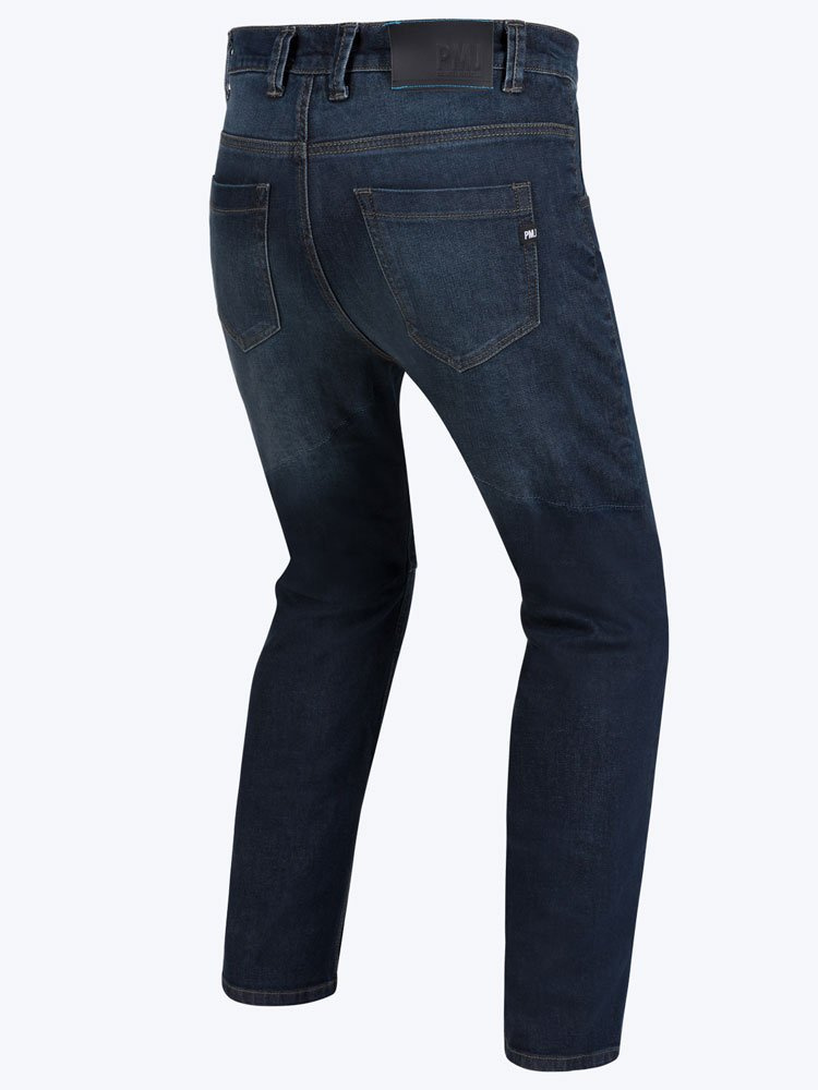Jeansy motocyklowe PMJ Jefferson niebieskie