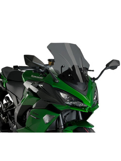 Szyba motocyklowa sportowa PUIG Kawasaki Z1000SX/Tourer (11-19)/Ninja 1000 SX (20-24)/Ninja 1100 SX/SE (25-) mocno przyciemniana