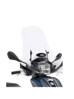 Szyba do skutera GIVI Piaggio Medley 125-150 I-Get/ Medley S 125-150 I-GET (20-) przezroczysta [bez mocowania]