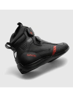 Buty motocyklowe Rebelhorn Spark 3 czarno-czerwone