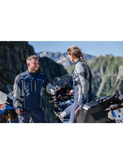 Kurtka motocyklowa tekstylna Klim Latitude niebieska