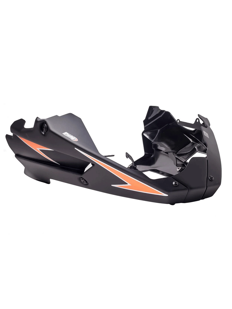 Spoiler silnika PUIG do Kawasaki Z800/E (13-16) (czarny mat)