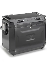 Kufer boczny Kappa K'Voyager 48 aluminiowy, czarny [na prawą stronę; poj.: 48 litrów]