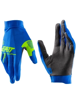 Rękawice cross dziecięce Leatt Moto 1.5 Mini/ Junior niebieskie-fluo