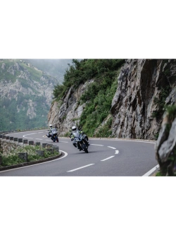 Kurtka motocyklowa tekstylna Klim Latitude szaro-fluo żółta