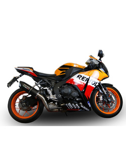 Tłumik G.P.R Furore Nero [Slip-On Racing, Black Aluminium] - Honda CBR 1000 RR [14-16]