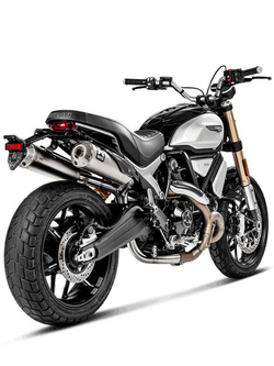 Rura łącząca Akrapović do Ducati Scrambler 1100 (18-20) stal nierdzewna