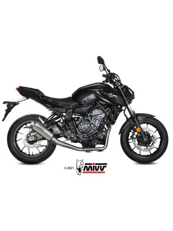 Pełny układ wydechowy (GP Pro) MIVV do Yamaha MT-07 / FZ-07 (21-) titanium