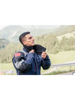 Kurtka motocyklowa tekstylna Klim Kodiak niebiesko-czerwona