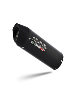 Tłumik motocyklowy G.P.R Furore Evo4 Nero BMW F 800 GS Adventure (16-18) E4 aluminiowy [z homologacją]