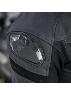 Kurtka motocyklowa Shima Piston czarna