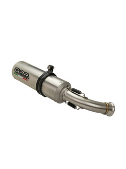 Tłumik G.P.R M3 Inox [Slip-On, Stainless Steel] - Suzuki Gladius 650 [08-15]