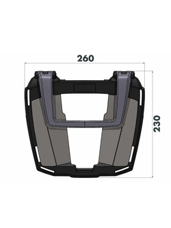 Stelaż centralny EasyRack Hepco&Becker Honda VFR 1200 F [09-]