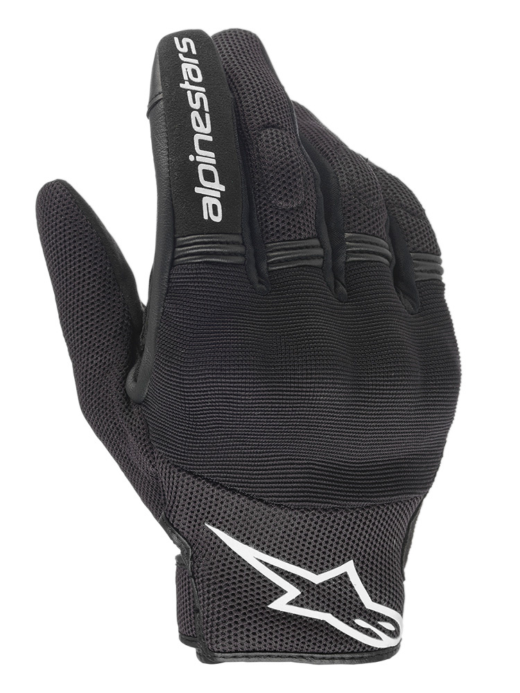 Rękawice motocyklowe tekstylne Alpinestars Copper czarno-białe