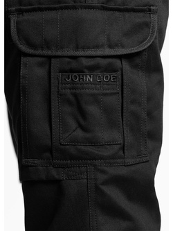 Spodnie motocyklowe tekstylne John Doe Cargo Regular czarne