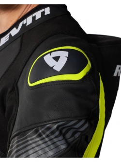 Kombinezon motocyklowy jednoczęściowy REV’IT! Argon 3 czarno-fluo żółty