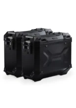 Zestaw: kufry boczne + stelaże PRO TRAX ADV SW-Motech Yamaha Tracer 7/ GT (RM55, RM56) (25-) czarne [poj.: 2 x 37 L]
