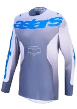 Bluza cross Alpinestars MX Racer Amber niebieska