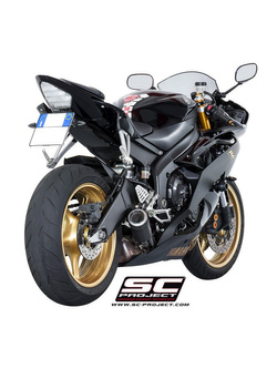 Tłumik SC-Project CR-T Carbon (Slip-on, Niska pozycja) - Yamaha YZF R6 [06-16]