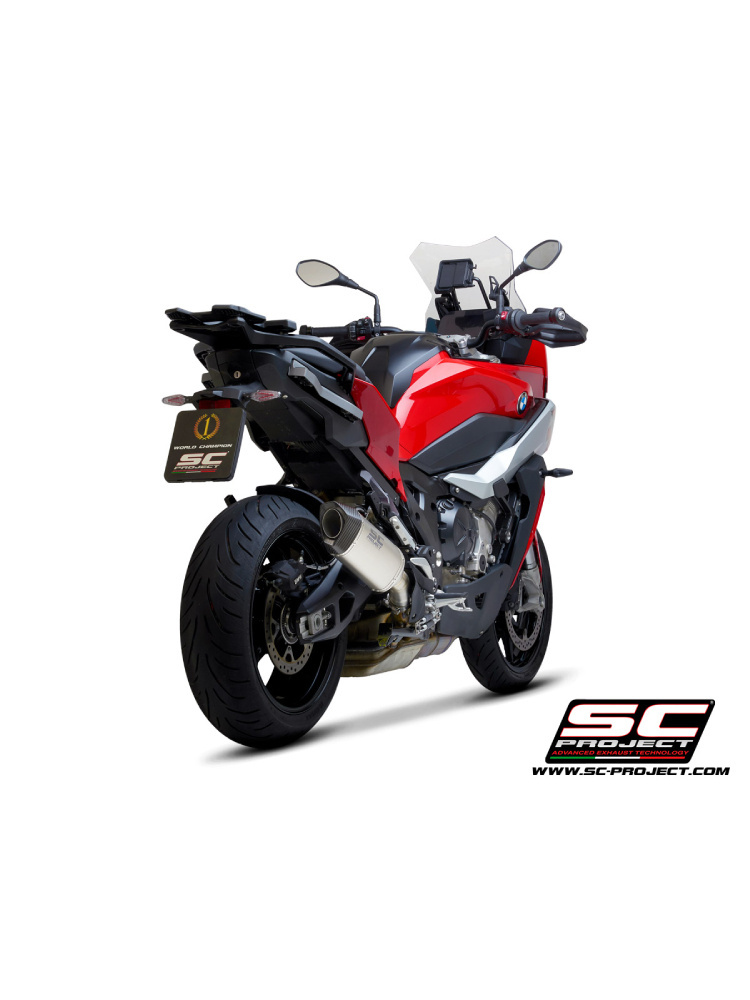 Tłumik motocyklowy SC-Project SC1-S BMW S 1000 XR (20-23) tytan