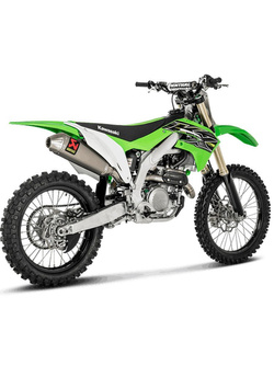Pełny układ wydechowy Akrapovič Evolution Line Kawasaki KX 450 F (19-20)/ KX 450/ XC (21-23) [tytan]