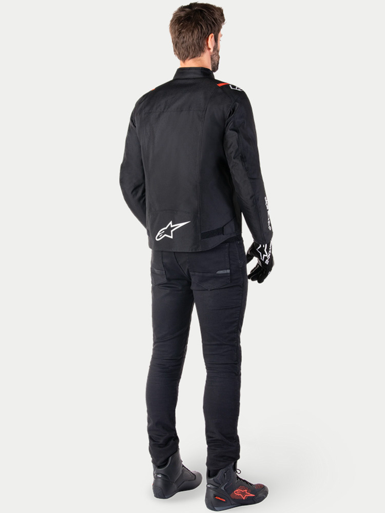 Kurtka motocyklowa tekstylna Alpinestars T-SPS V2 czarno-biało-czerwona
