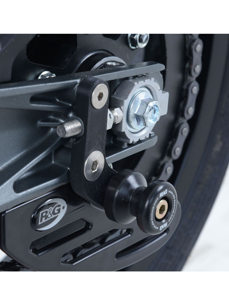 Rolki wahacza R&G do KTM 125 Duke (17-20), RC 390 (16-18) czarne