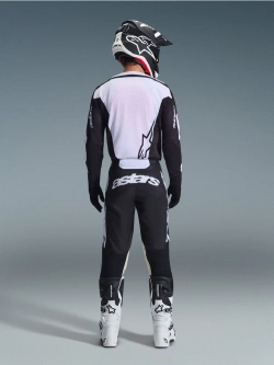 Bluza cross Alpinestars MX Racer Air Riway czarno-biała