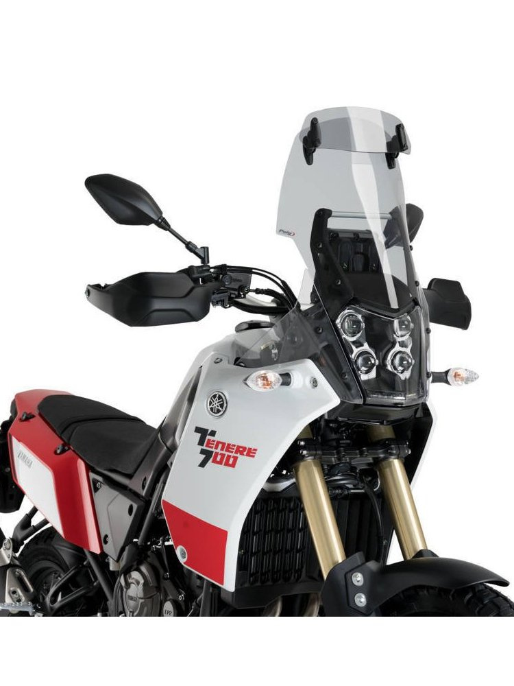 Szyba turystyczna z deflektorem PUIG Yamaha (wybrane modele) lekko przyciemniana