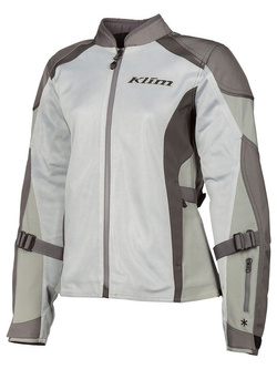 Kurtka motocyklowa damska tekstylna Klim Avalon szara