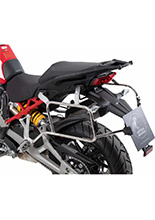 Stelaż kufrów bocznych Hepco&Becker Cutout Xplorer 40/37 Ducati Multistrada V4/S/S Sport/Pikes Peak (21-24)/Rally (23-24) stal nierdzewna