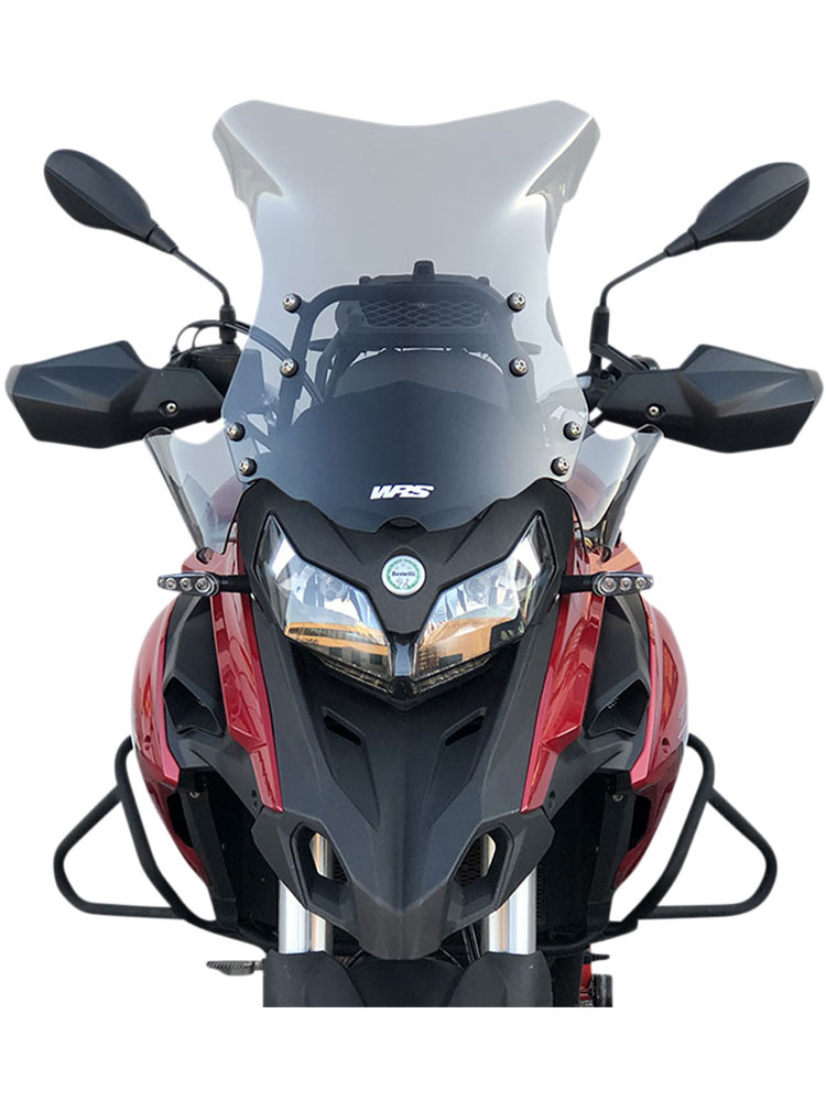 Szyba motocyklowa WRS Intermedio do Benelli TRK 502 / X (17-24) przyciemniana