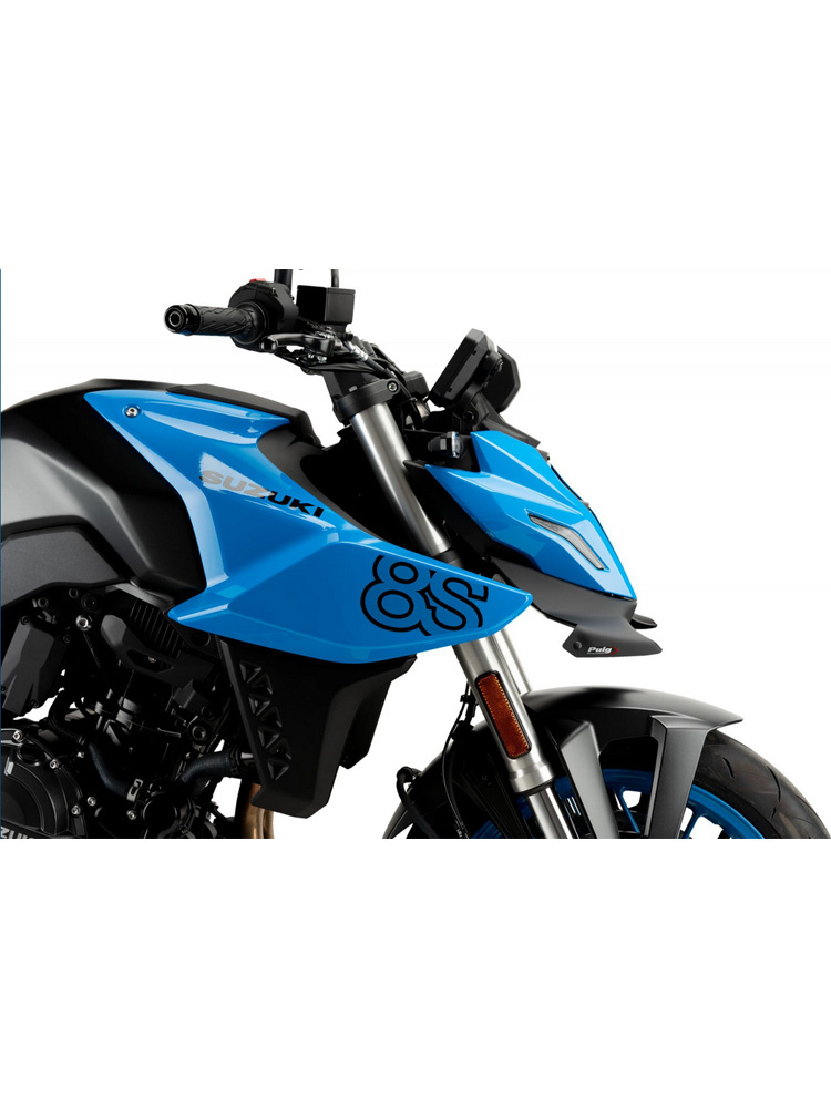 Przedni spoiler Puig Suzuki GSX-8S (23-) czarny