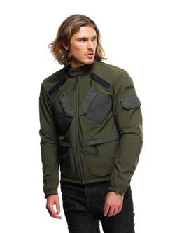 Kurtka motocyklowa tekstylna Dainese Lario Tex zielona