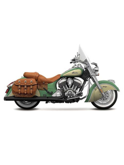 Tłumiki motocyklowe Rinehart Racing 4" do wybranych modeli Indian czarne [14-22]