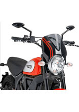 Owiewka Retrovision PUIG do Ducati Scrambler lekko przyciemniana