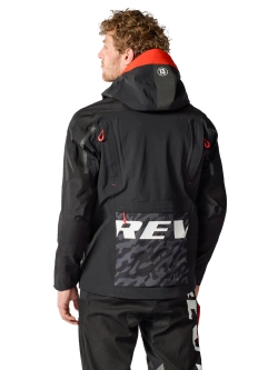 Kurtka enduro REV’IT! Vision H2O czarno-czerwona