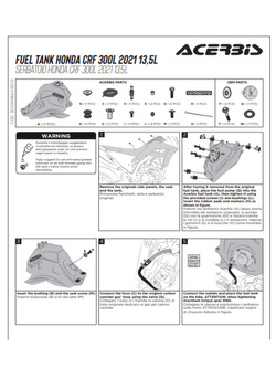 Bak paliwa Acerbis do Honda CRF 300L (14 litrów)