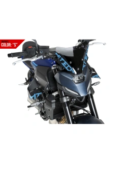 Spoilery boczne Puig D12 Yamaha MT-07/Y-AMT (25-) hydrografika S