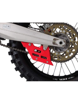 Osłona łańcucha AXP Racing Ducati Desmo 450 MX/ EDS/ EDX (25-) czerwona
