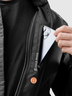 Kurtka motocyklowa tekstylna Ozone Neo czarna