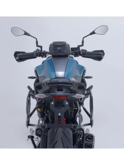 Zestaw: kufry boczne + stelaże PRO TRAX ADV SW-Motech BMW F 900 R/ XR (24-) srebrne [poj.: 2 x 37l]