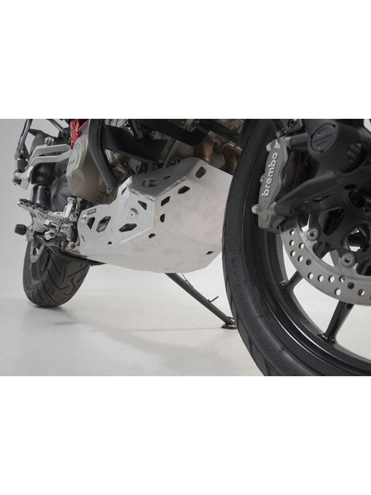Osłona silnika SW-MOTECH Ducati Multistrada V4 / S / V4 Pikes Peak (20-)/ RS (23-)/ Rally (23-) srebrna
