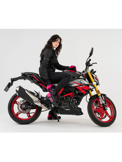 Buty motocyklowe damskie Shima Edge Vented czarno-różowe