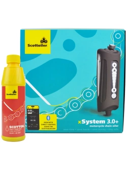 Olejarka automatyczna Scottoiler xSystem 3.0+ Bluetooth z olejem do wysokich temperatur